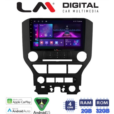 LM Digital - LM ZA4240 GPS Οθόνη OEM Multimedia Αυτοκινήτου για FORD MASTUNG 2015 (CarPlay/AndroidAuto/BT/GPS/WIFI/GPRS)