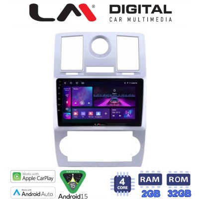 LM Digital - LM ZA4285 GPS Οθόνη OEM Multimedia Αυτοκινήτου για CHRYSLER 300C 2005 2010 (CarPlay/AndroidAuto/BT/GPS/WIFI/GPRS)