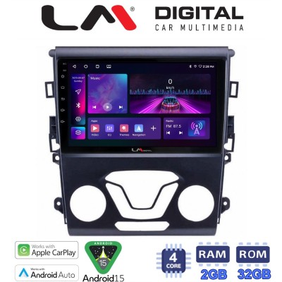 LM Digital - LM ZA4369 GPS Οθόνη OEM Multimedia Αυτοκινήτου για FORD MONDEO 2014 (CarPlay/AndroidAuto/BT/GPS/WIFI/GPRS)