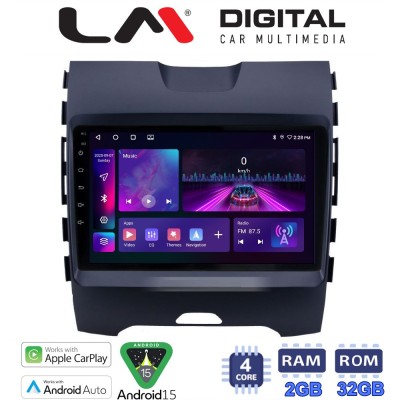 LM Digital - LM ZA4248 GPS Οθόνη OEM Multimedia Αυτοκινήτου για Ford Edge 2016 (CarPlay/AndroidAuto/BT/GPS/WIFI/GPRS)