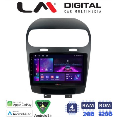 LM Digital - LM ZA4261 GPS Οθόνη OEM Multimedia Αυτοκινήτου για Fiat Freemont 2008 (CarPlay/AndroidAuto/BT/GPS/WIFI/GPRS)