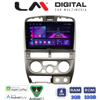 LM Digital - LM ZA4426 GPS Οθόνη OEM Multimedia Αυτοκινήτου για Isuzu D-Max 2002 2007 (CarPlay/AndroidAuto/BT/GPS/WIFI/GPRS)