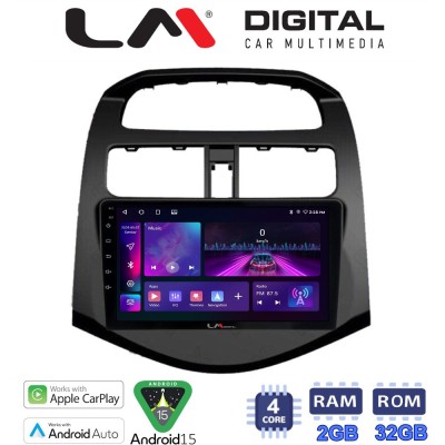 LM Digital - LM ZA4589 GPS Οθόνη OEM Multimedia Αυτοκινήτου για DAEWOO SPARK 20092016 (CarPlay/AndroidAuto/BT/GPS/WIFI/GPRS)
