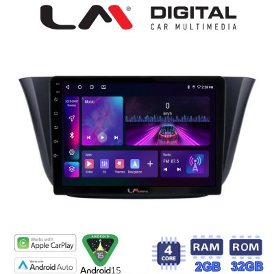 LM Digital - LM ZA4690 GPS Οθόνη OEM Multimedia Αυτοκινήτου για Iveco Daily 2014 (CarPlay/AndroidAuto/BT/GPS/WIFI/GPRS)