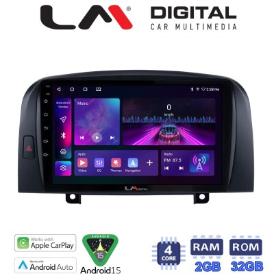 LM Digital - LM ZA4247 GPS Οθόνη OEM Multimedia Αυτοκινήτου για Hyundai Sonata 2006 2009 (CarPlay/AndroidAuto/BT/GPS/WIFI/GPRS)