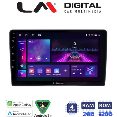 LM Digital - LM ZA4409 GPS Οθόνη OEM Multimedia Αυτοκινήτου για Hyundai H1 2010 2018 (CarPlay/AndroidAuto/BT/GPS/WIFI/GPRS)