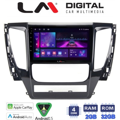 LM Digital - LM ZA4992 GPS Οθόνη OEM Multimedia Αυτοκινήτου για Mitsubishi Pajero 2014 (CarPlay/AndroidAuto/BT/GPS/WIFI/GPRS)