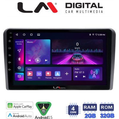 LM Digital - LM ZA4233 GPS Οθόνη OEM Multimedia Αυτοκινήτου για MITSUBIUSHI L200 2020 (CarPlay/AndroidAuto/BT/GPS/WIFI/GPRS)