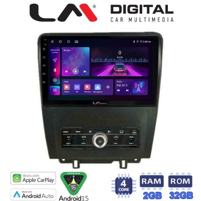 LM Digital - LM ZA4249 GPS Οθόνη OEM Multimedia Αυτοκινήτου για Ford Edge 2015 (CarPlay/AndroidAuto/BT/GPS/WIFI/GPRS)