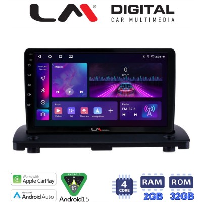 LM Digital - LM ZA4385 GPS Οθόνη OEM Multimedia Αυτοκινήτου για VOLVO XC90 2002 2014 (CarPlay/AndroidAuto/BT/GPS/WIFI/GPRS)