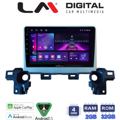 LM Digital - LM ZA4538 GPS Οθόνη OEM Multimedia Αυτοκινήτου για Mazda CX-5 2018 (CarPlay/AndroidAuto/BT/GPS/WIFI/GPRS)