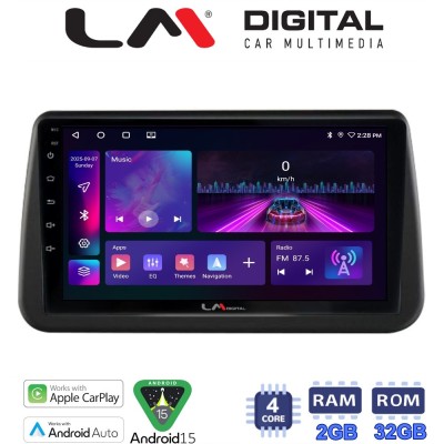LM Digital - LM ZA4962 GPS Οθόνη OEM Multimedia Αυτοκινήτου για Opel Meriva 2010 2017 (CarPlay/AndroidAuto/BT/GPS/WIFI/GPRS)