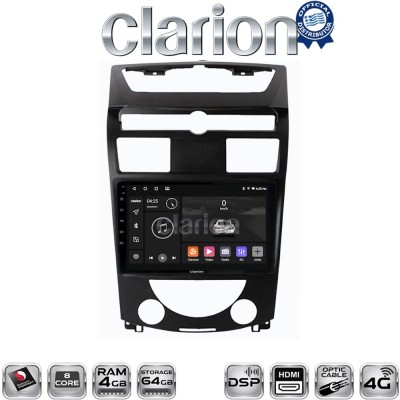 CLARION GL74014 Οθόνη OEM Multimedia Αυτοκινήτου για Ssangyong Rexton 20062015(CarPlay/AndroidAuto/BT/GPS/WIFI/GPRS)