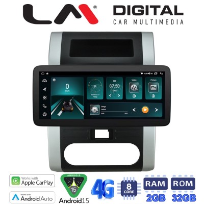 LM Digital - LM FR8002 GPS Οθόνη OEM Multimedia Αυτοκινήτου για Nissan X Trail 2005 2013 (CarPlay/AndroidAuto/BT/GPS/WIFI/GPRS)