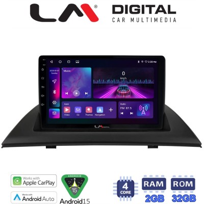 LM Digital - LM ZA4103 GPS Οθόνη OEM Multimedia Αυτοκινήτου για BMW X3 2003 2010 (CarPlay/AndroidAuto/BT/GPS/WIFI/GPRS)