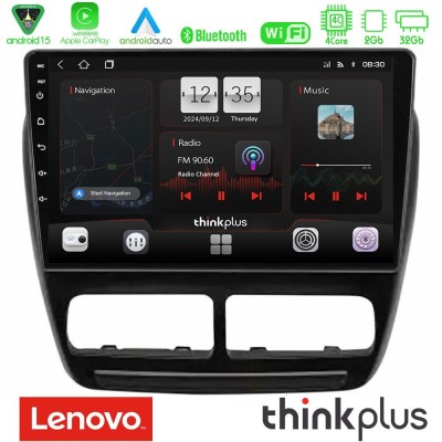 Lenovo Thinkplus Series 4Core Android15 2+32GB Fiat Doblo / Opel Combo 2010-2014 Navigation Multimedia Tablet 9" Με Carplay & An