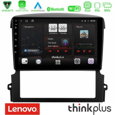 Lenovo Thinkplus Series 4Core Android15 2+32GB Kia Sorento Navigation Multimedia Tablet 9" Με Carplay & Android Auto