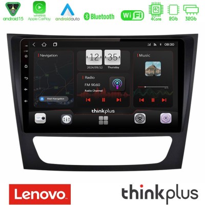 Lenovo Thinkplus Series 4Core Android15 2+32GB Mercedes E Class / CLS Class Navigation Multimedia Tablet 9" Με Carplay & Android