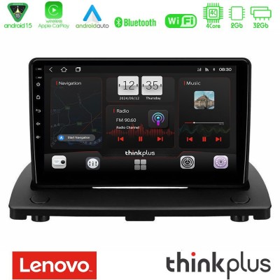 Lenovo Thinkplus Series 4Core Android15 2+32GB Volvo XC90 2006-2014 Navigation Multimedia Tablet 9" Με Carplay & Android Auto