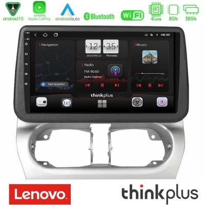 Lenovo Thinkplus Series 4Core Android15 2+32GB Opel Corsa C/Combo C Navigation Multimedia Tablet 9" Με Carplay & Android Auto
