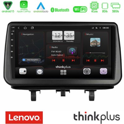 Lenovo Thinkplus Series 4Core Android15 2+32GB Opel Meriva B 2010-2017 Navigation Multimedia Tablet 9" Με Carplay & Android Auto