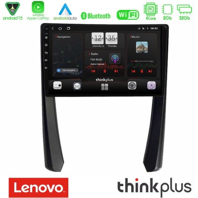Lenovo Thinkplus Series 4Core Android15 2+32GB Porsche 911/Cayman/Boxster Navigation Multimedia Tablet 9" Με Carplay & Android A