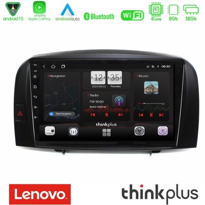 Lenovo Thinkplus Series 4Core Android15 2+32GB Hyundai Sonata 2005-2009 Navigation Multimedia Tablet 10" Με Carplay & Android Au