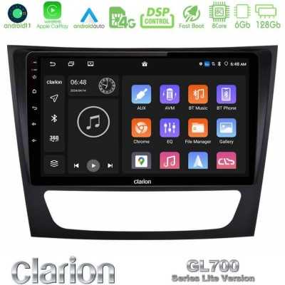 Clarion GL700 Lite Series 8Core Android11 6+128GB Mercedes E Class / CLS Class Navigation Multimedia Tablet 9" Με Carplay & Andr Clarion GL700 Lite Series 8Core Android11 6+128GB Mercedes E Class / CLS Class Navigation Multimedia Tablet 9" Με Carplay & Andr