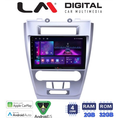 LM Digital - LM ZA4047 GPS Οθόνη OEM Multimedia Αυτοκινήτου για Ford Fusion 20122017 (CarPlay/AndroidAuto/BT/GPS/WIFI/GPRS)