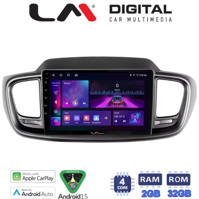 LM Digital - LM ZA4224 GPS Οθόνη OEM Multimedia Αυτοκινήτου για Kia Sorento 2013 2020 (CarPlay/AndroidAuto/BT/GPS/WIFI/GPRS)