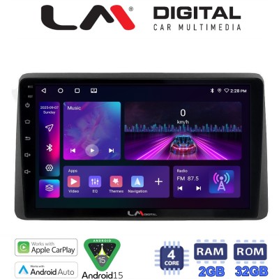 LM Digital - LM ZA4355 GPS Οθόνη OEM Multimedia Αυτοκινήτου για Nissan Juke 2021 (CarPlay/AndroidAuto/BT/GPS/WIFI/GPRS)