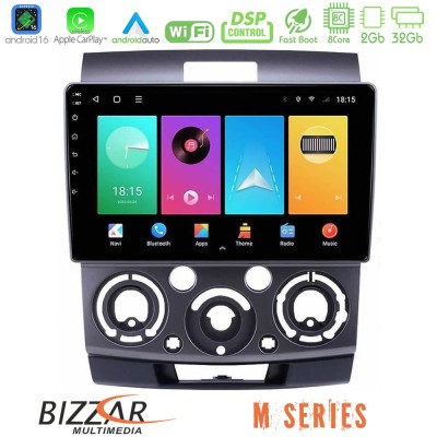 Bizzar M Series 8Core Android16 2+32GB Ford Ranger/Mazda BT50 Navigation Multimedia Tablet 9"
