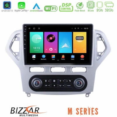 Bizzar M Series 8Core Android16 2+32GB Ford Mondeo 2007-2011 (Auto A/C) Navigation Multimedia Tablet 10"