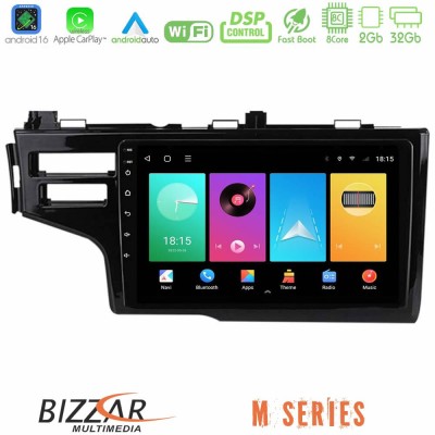 Bizzar M Series 8Core Android16 2+32GB Honda Jazz 2013-2020 Navigation Multimedia Tablet 9"