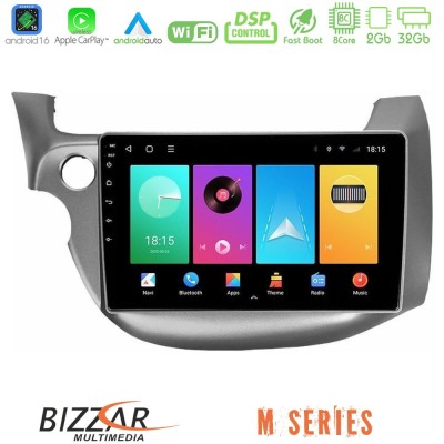 Bizzar M Series 8Core Android16 2+32GB Honda Jazz 2009-2013 Navigation Multimedia Tablet 10"