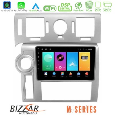 Bizzar M Series 8Core Android16 2+32GB Hummer H2 2008-2009 Navigation Multimedia Tablet 9"
