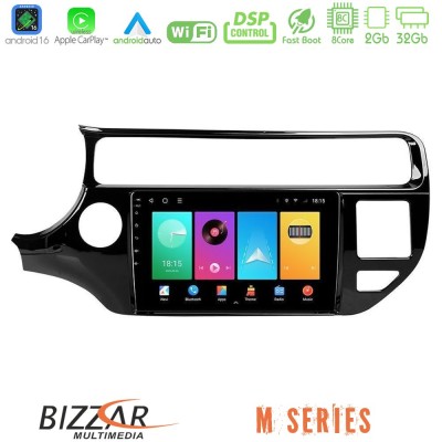 Bizzar M Series 8Core Android16 2+32GB Kia Rio 2015-2017 Navigation Multimedia Tablet 9"