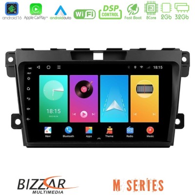 Bizzar M Series 8Core Android16 2+32GB Mazda CX-7 2007-2011 Navigation Multimedia Tablet 9"