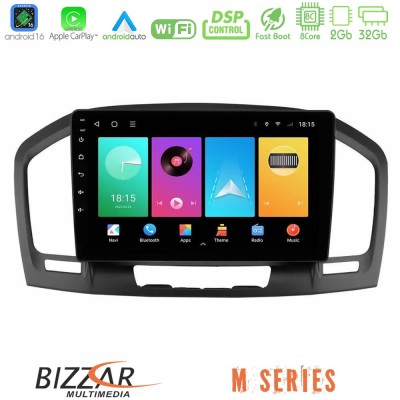 Bizzar M Series 8Core Android16 2+32GB Opel Insignia 2008-2013 Navigation Multimedia Tablet 9"