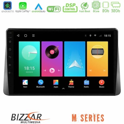 Bizzar M Series 8Core Android16 2+32GB Ford Focus 2019- Navigation Multimedia Tablet 9"