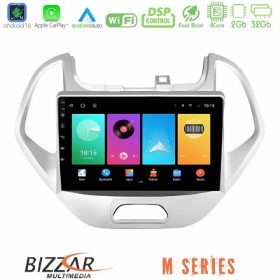 Bizzar M Series 8Core Android16 2+32GB Ford KA 2016-2020 Navigation Multimedia Tablet 9"