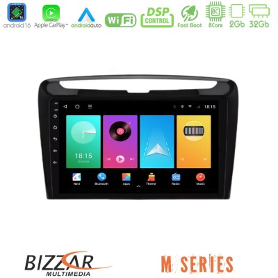 Bizzar M Series 8Core Android16 2+32GB Lancia Ypsilon 2011-2015 Navigation Multimedia Tablet 9"