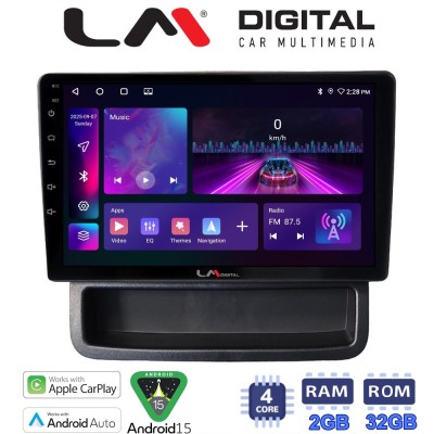 LM Digital - LM ZA4893 GPS Οθόνη OEM Multimedia Αυτοκινήτου για Opel Vivaro - Renault Trafic - Nissan Primastar 2010 2014 (CarP