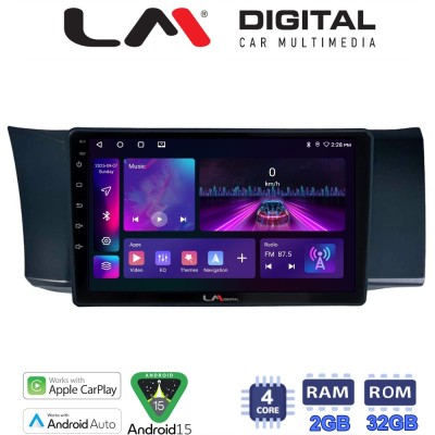 LM Digital - LM ZA4991 GPS Οθόνη OEM Multimedia Αυτοκινήτου για Subaru BRZ & Toyota GT86 2013 (CarPlay/AndroidAuto/BT/GPS/WIFI/