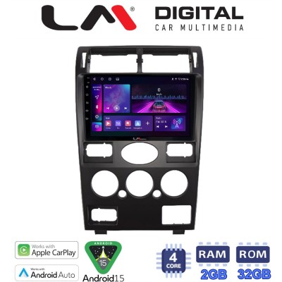 LM Digital - LM ZA4105 GPS Οθόνη OEM Multimedia Αυτοκινήτου για Ford Mondeo 2003 2006 (CarPlay/AndroidAuto/BT/GPS/WIFI/GPRS)