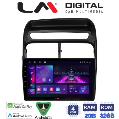 LM Digital - LM ZA4860 GPS Οθόνη OEM Multimedia Αυτοκινήτου για Fiat Grande Punto 2005 2009 Fiat Linea 2005 2017 (CarPlay/Andr