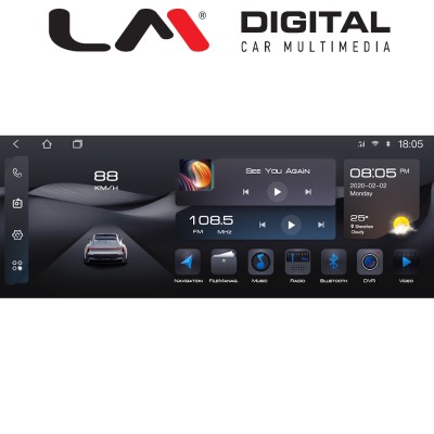 LM Digital - LM FD8669 GPS Οθόνη OEM Multimedia Αυτοκινήτου για Mercedes Vito 2015 (CarPlay/AndroidAuto/BT/GPS/WIFI/GPRS)