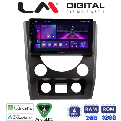 LM Digital - LM ZA4014A GPS Οθόνη OEM Multimedia Αυτοκινήτου για SsangYong Rexton 2015 2016 (CarPlay/AndroidAuto/BT/GPS/WIFI/GP