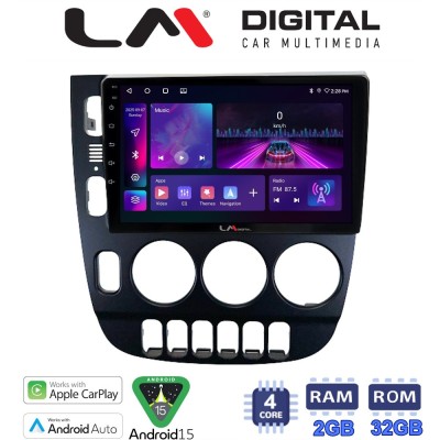 LM Digital - LM ZA4506 GPS Οθόνη OEM Multimedia Αυτοκινήτου για Mercedes ML W163 1998 2002 (CarPlay/AndroidAuto/BT/GPS/WIFI/GPR