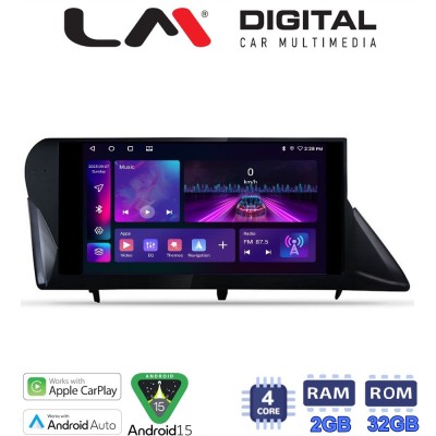LM Digital - LM ZA4800 GPS Οθόνη OEM Multimedia Αυτοκινήτου για LEXUS RX 2009 2014 (CarPlay/AndroidAuto/BT/GPS/WIFI/GPRS)